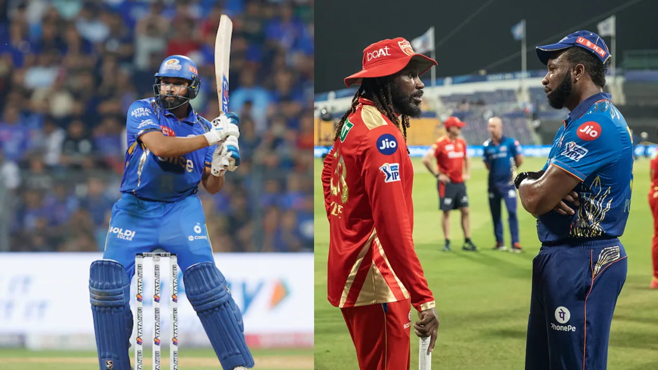 pollard gayle and rohit